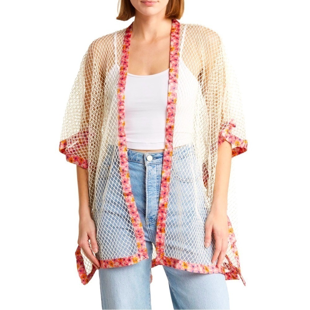 🆕 Steve Madden - Open Weave Topper (Ivory)